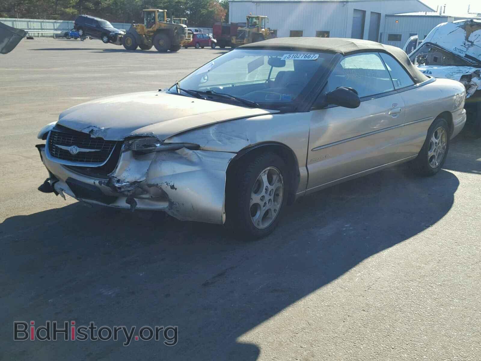 2000 CHRYSLER SEBRING - VIN: 3C3EL55H6YT259040 - Фото 2