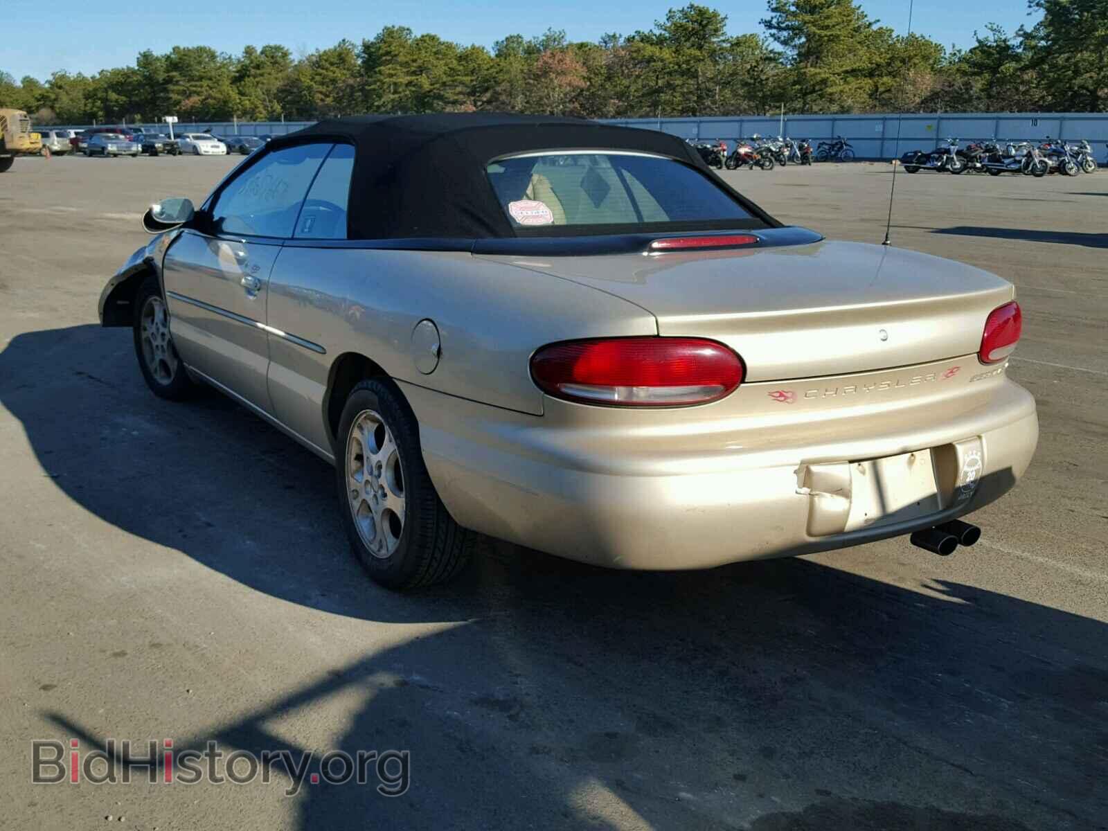 2000 CHRYSLER SEBRING - VIN: 3C3EL55H6YT259040 - Фото 3