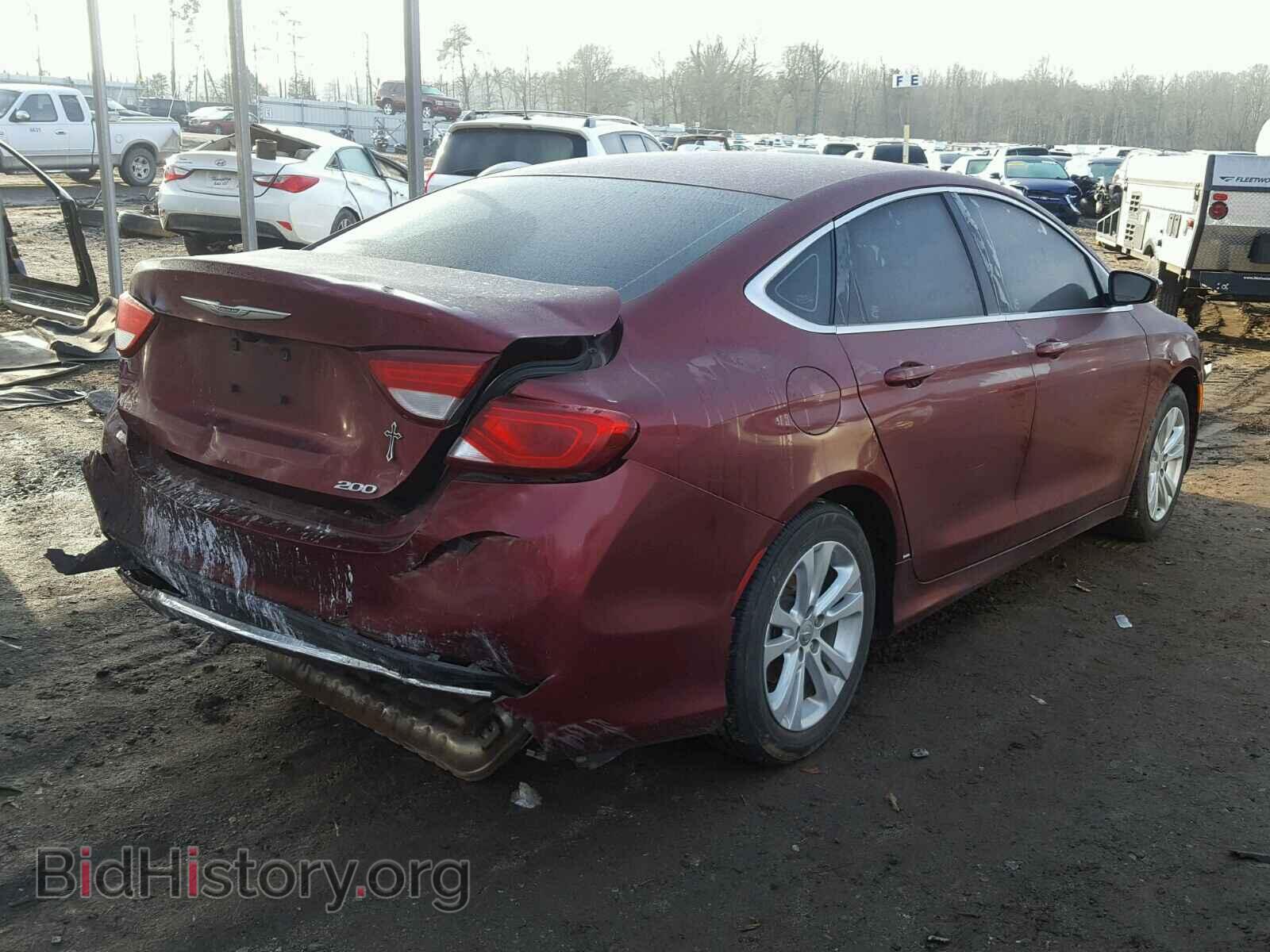 2015 CHRYSLER 200 - VIN: 1C3CCCAB2FN647344 - Фото 4