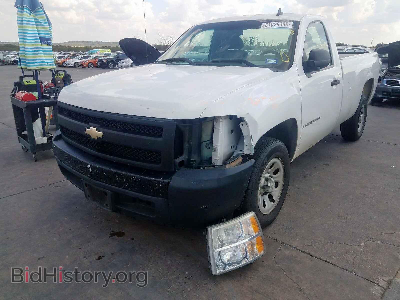 2008 CHEVROLET SILVERADO - VIN: 1GCEC14X48Z135113 - Фото 2