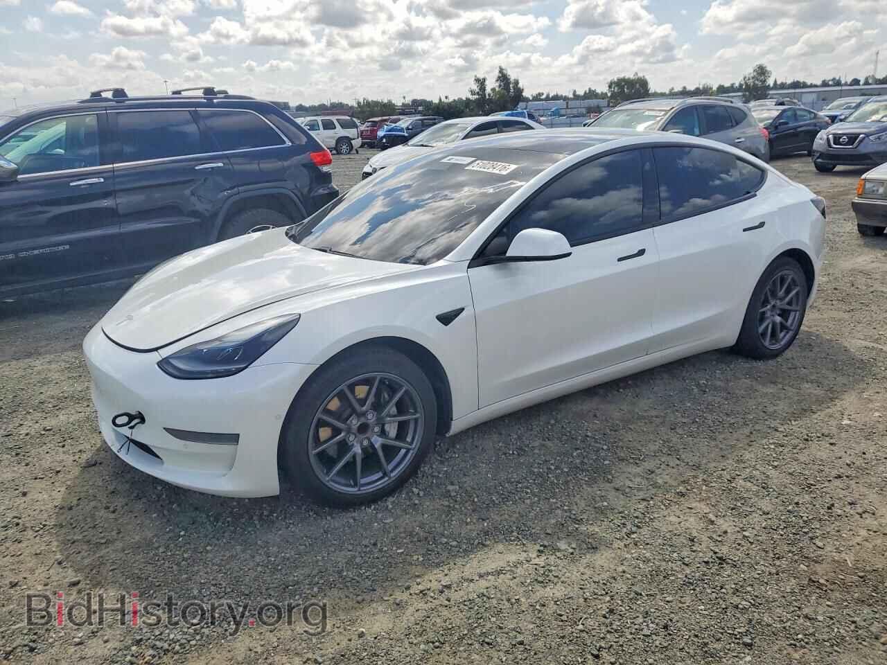 Photo 5YJ3E1EA7MF059236 - TESLA MODEL 3 2021