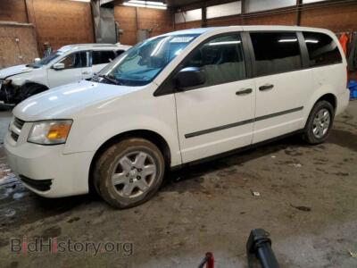 2010 Dodge CARAVAN Grand Cara, белый — VIN 2D4RN1AE8AR223843, Copart