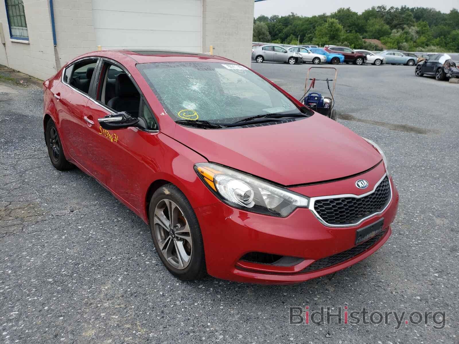 Photo KNAFZ4A85G5571909 - KIA FORTE 2016