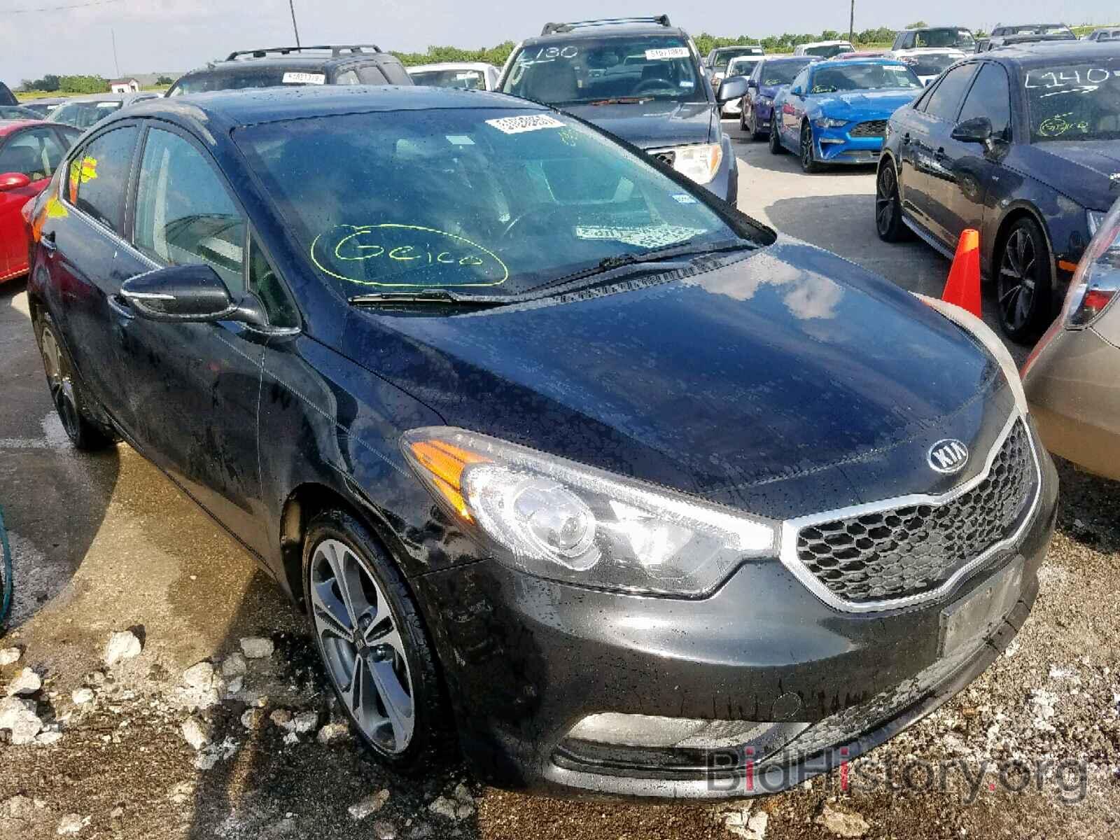 Photo KNAFZ4A82E5156026 - KIA FORTE EX 2014