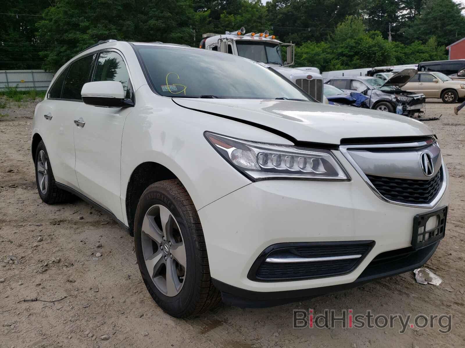 Photo 5FRYD4H26GB016086 - ACURA MDX 2016