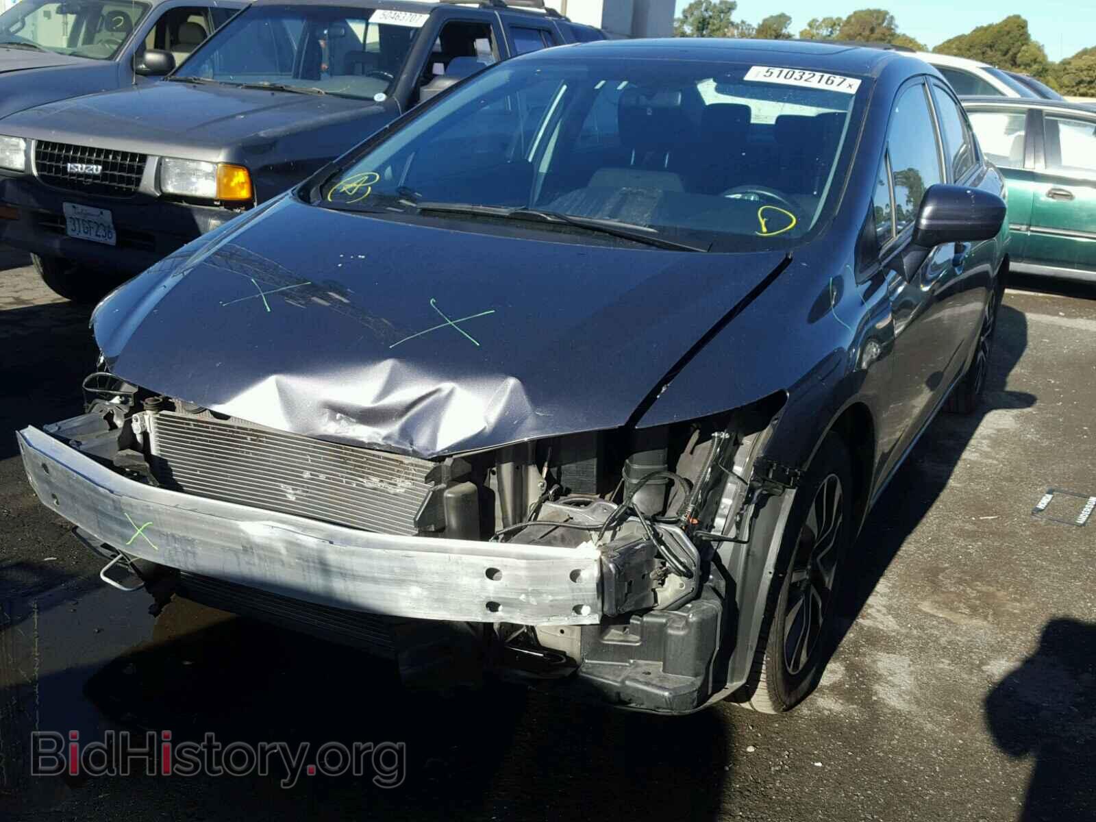 2014 HONDA CIVIC - VIN: 19XFB2F81EE259656 - Фото 2