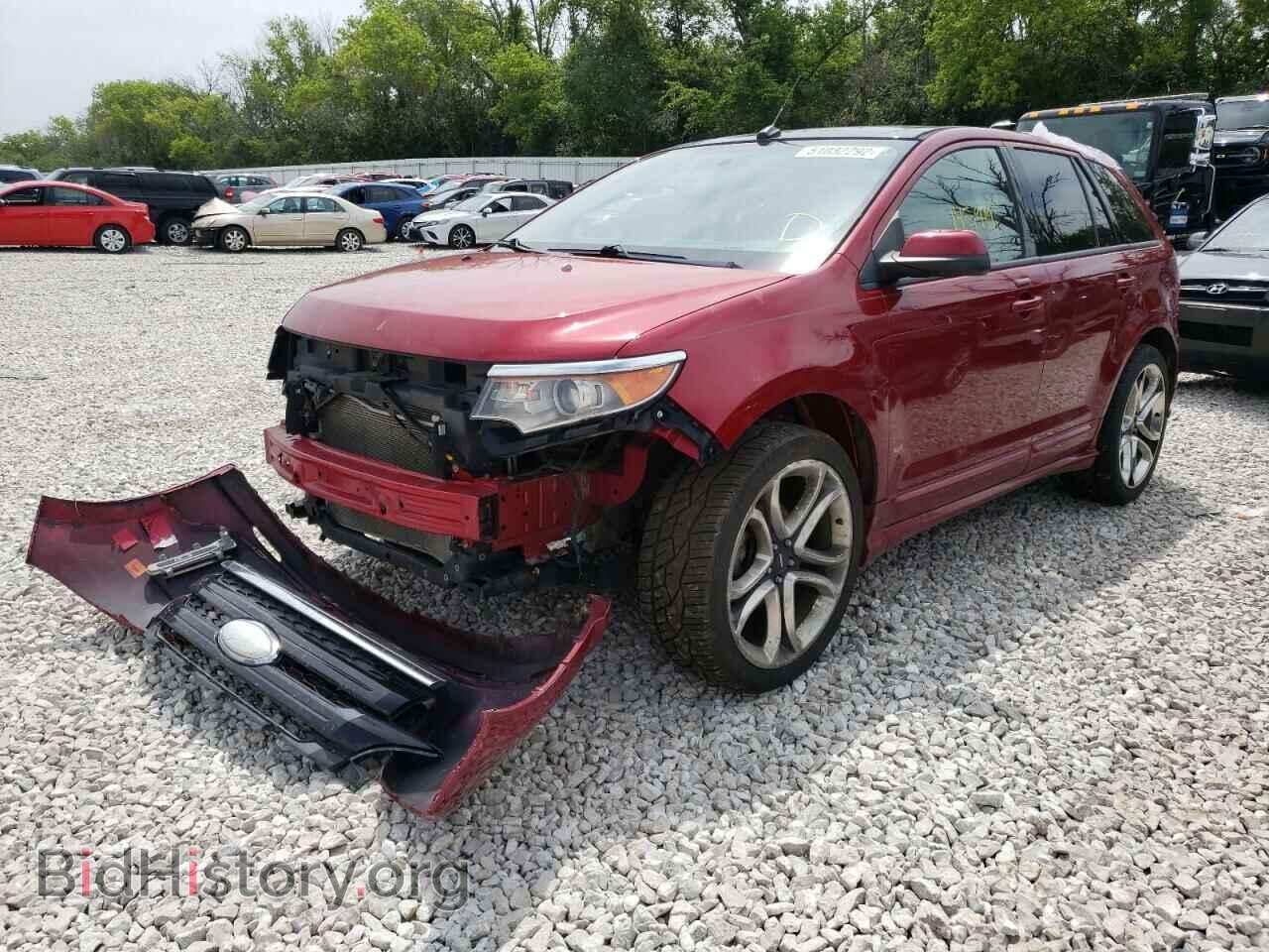 2013 FORD EDGE - VIN: 2FMDK4AK1DBC80689 - Фото 2