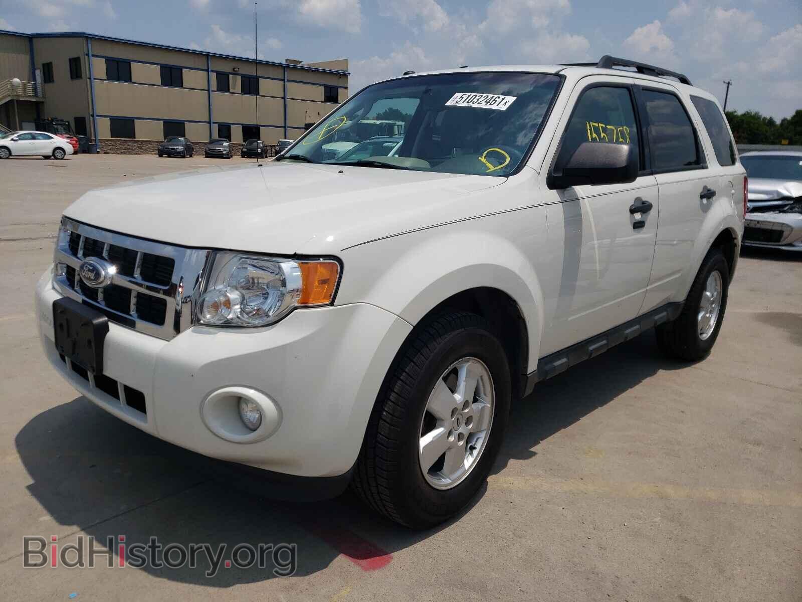 2011 FORD ESCAPE - VIN: 1FMCU0D74BKB45537 - Фото 2