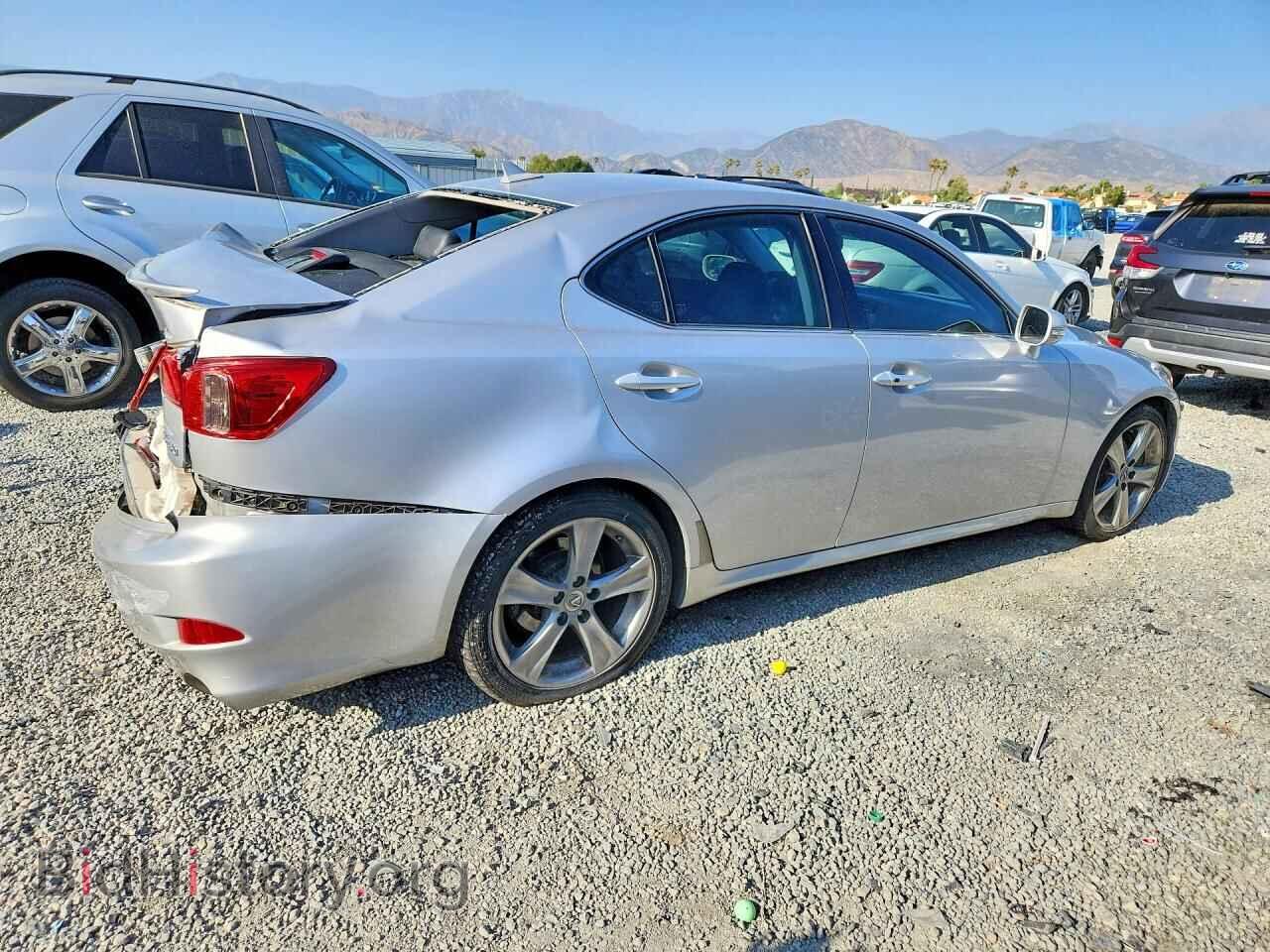 2012 LEXUS IS - VIN: JTHBF5C26C2102539 - Фото 3