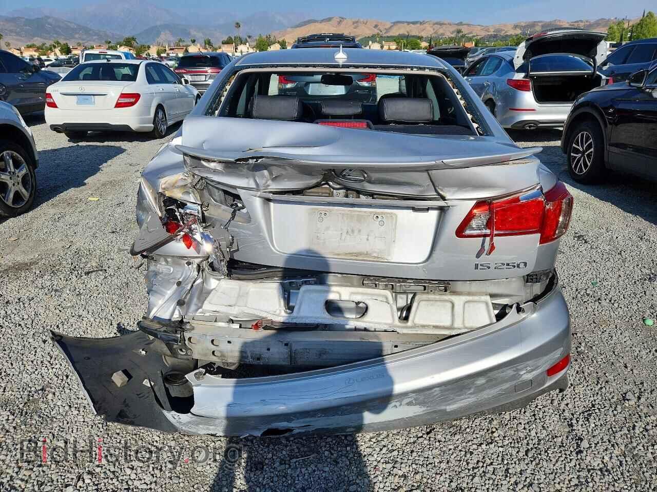 2012 LEXUS IS - VIN: JTHBF5C26C2102539 - Фото 6