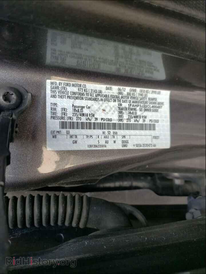 2012 FORD FOCUS - VIN: 1FAHP3J22CL466487 - Фото 10