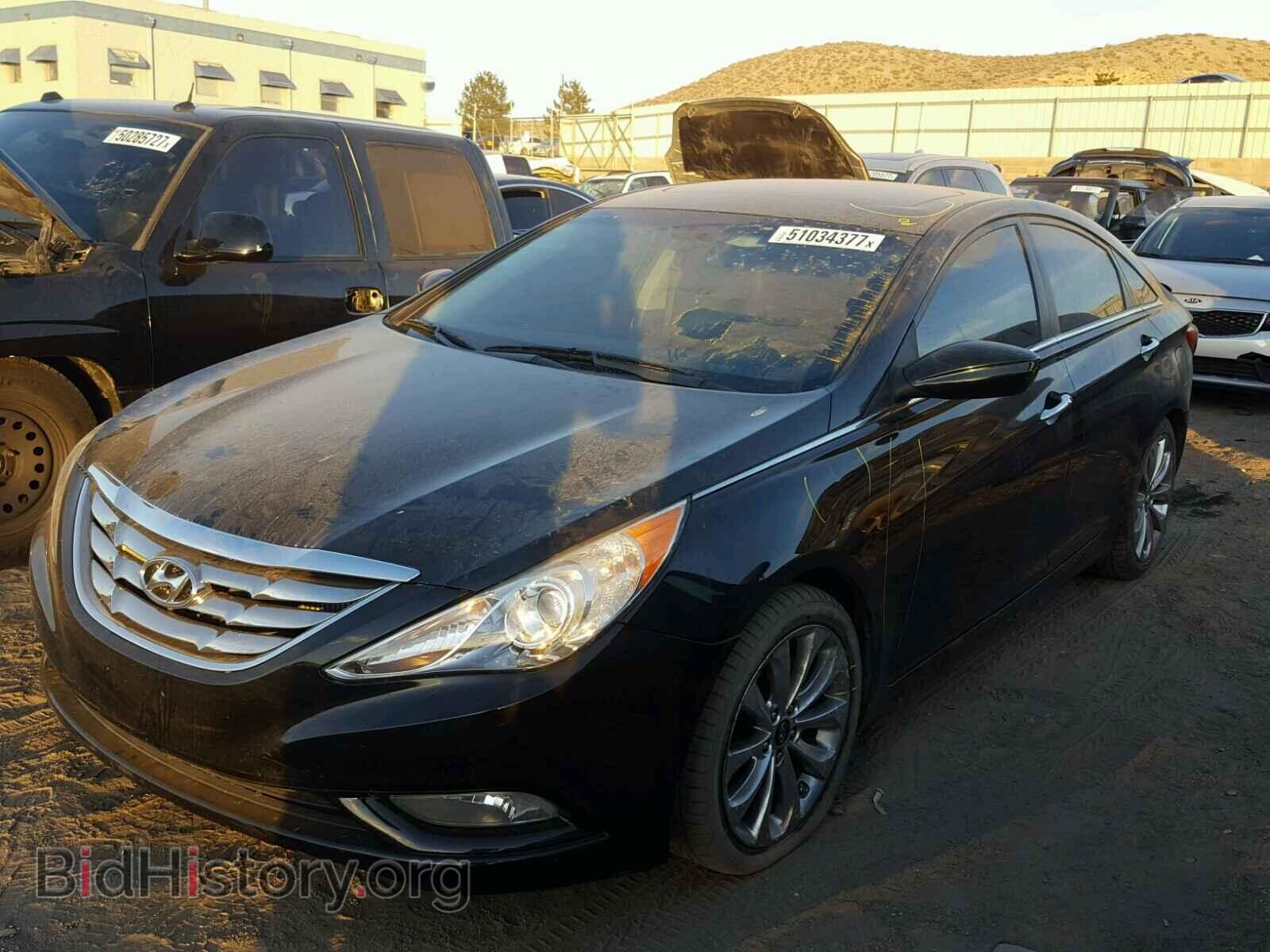 2012 HYUNDAI SONATA - VIN: 5NPEC4AB7CH351368 - Фото 2
