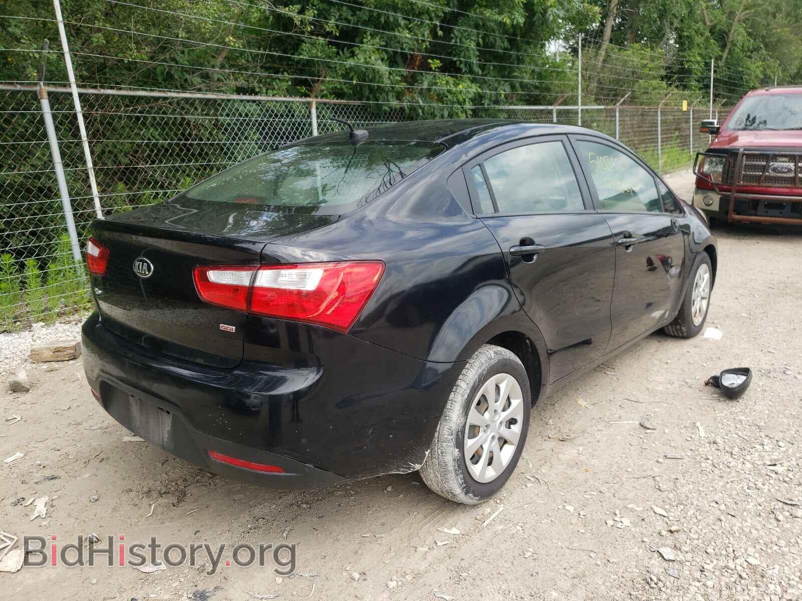 2015 KIA RIO - VIN: KNADM4A30F6462065 - Фото 4