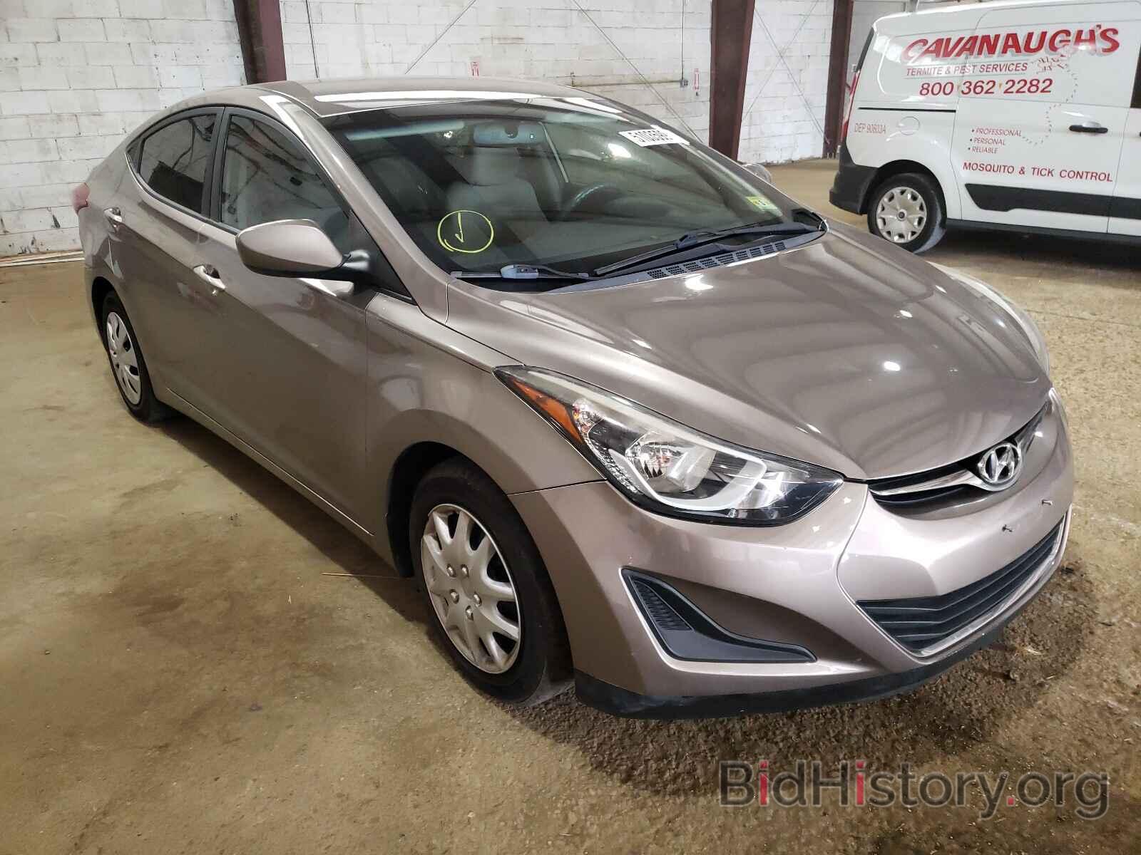 Фотография 5NPDH4AE1GH731397 - HYUNDAI ELANTRA 2016