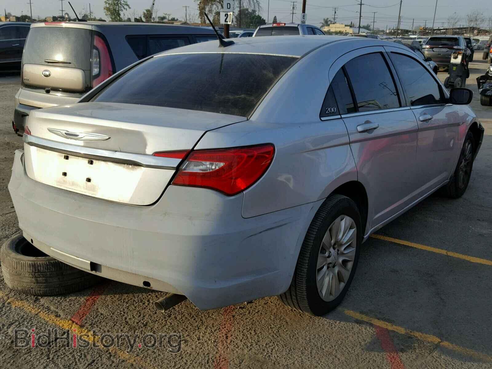 2012 CHRYSLER 200 - VIN: 1C3CCBAB7CN289664 - Фото 4