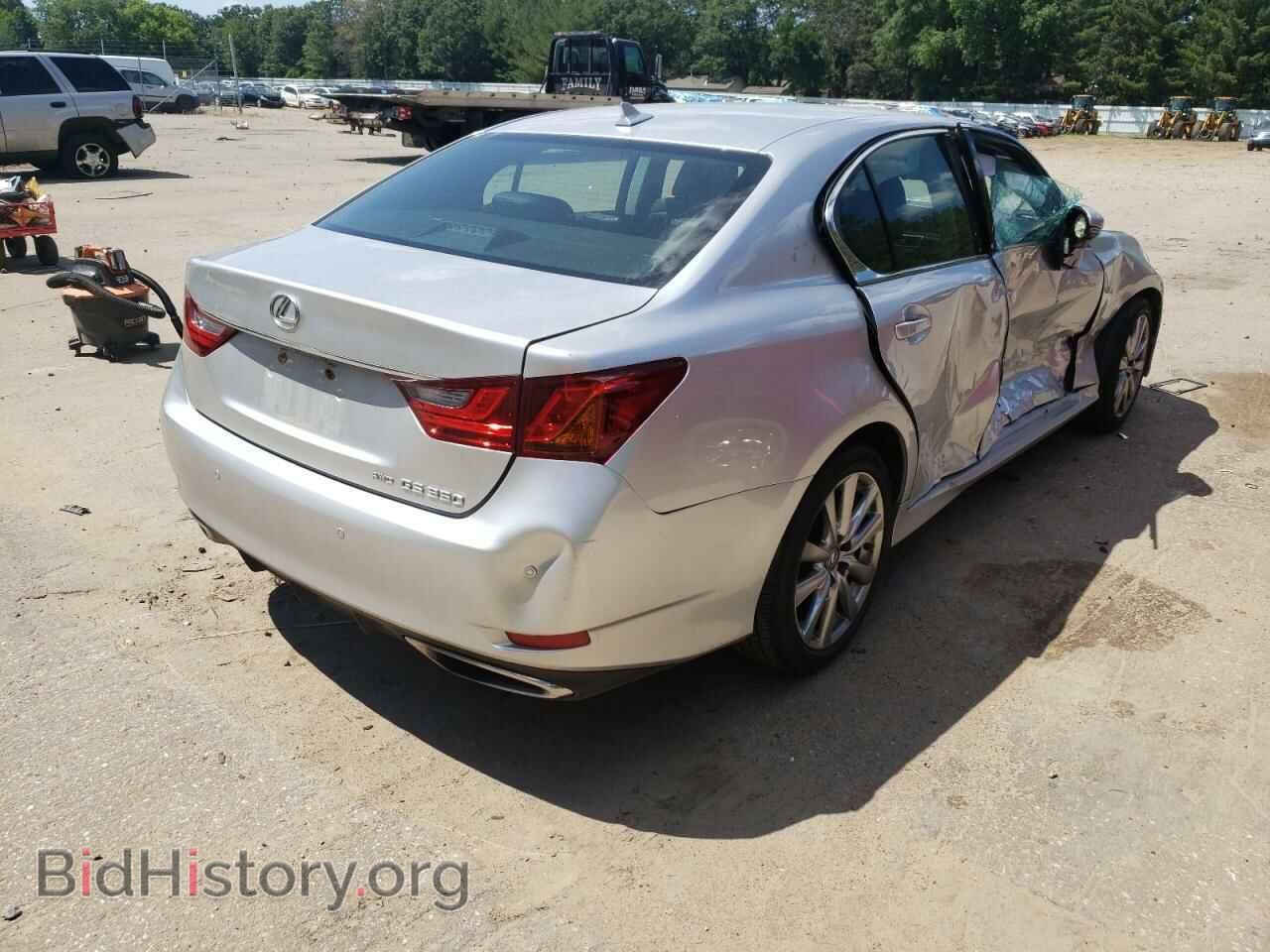 2013 LEXUS GS350 - VIN: JTHCE1BL4D5007973 - Фото 4