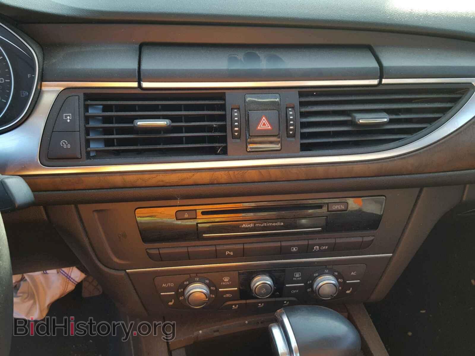 2013 AUDI A6 - VIN: WAUGFAFC3DN027266 - Фото 9