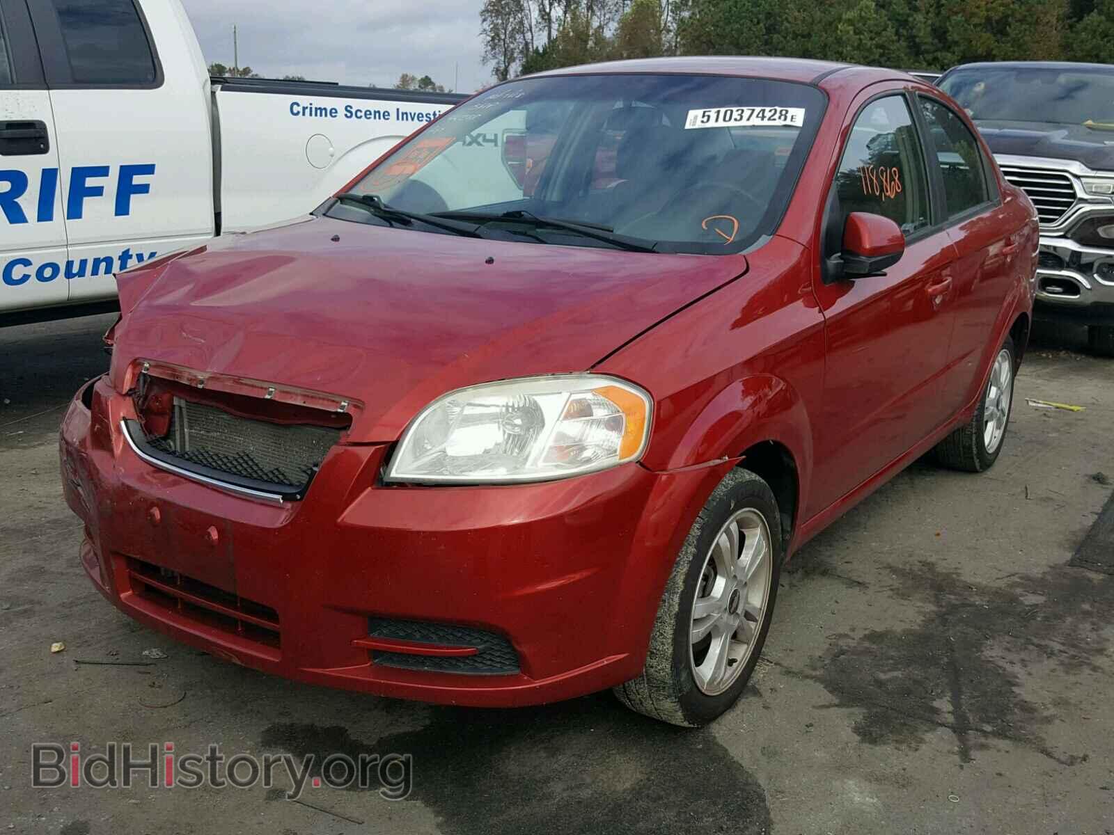 2011 CHEVROLET AVEO - VIN: KL1TD5DE8BB239637 - Фото 2