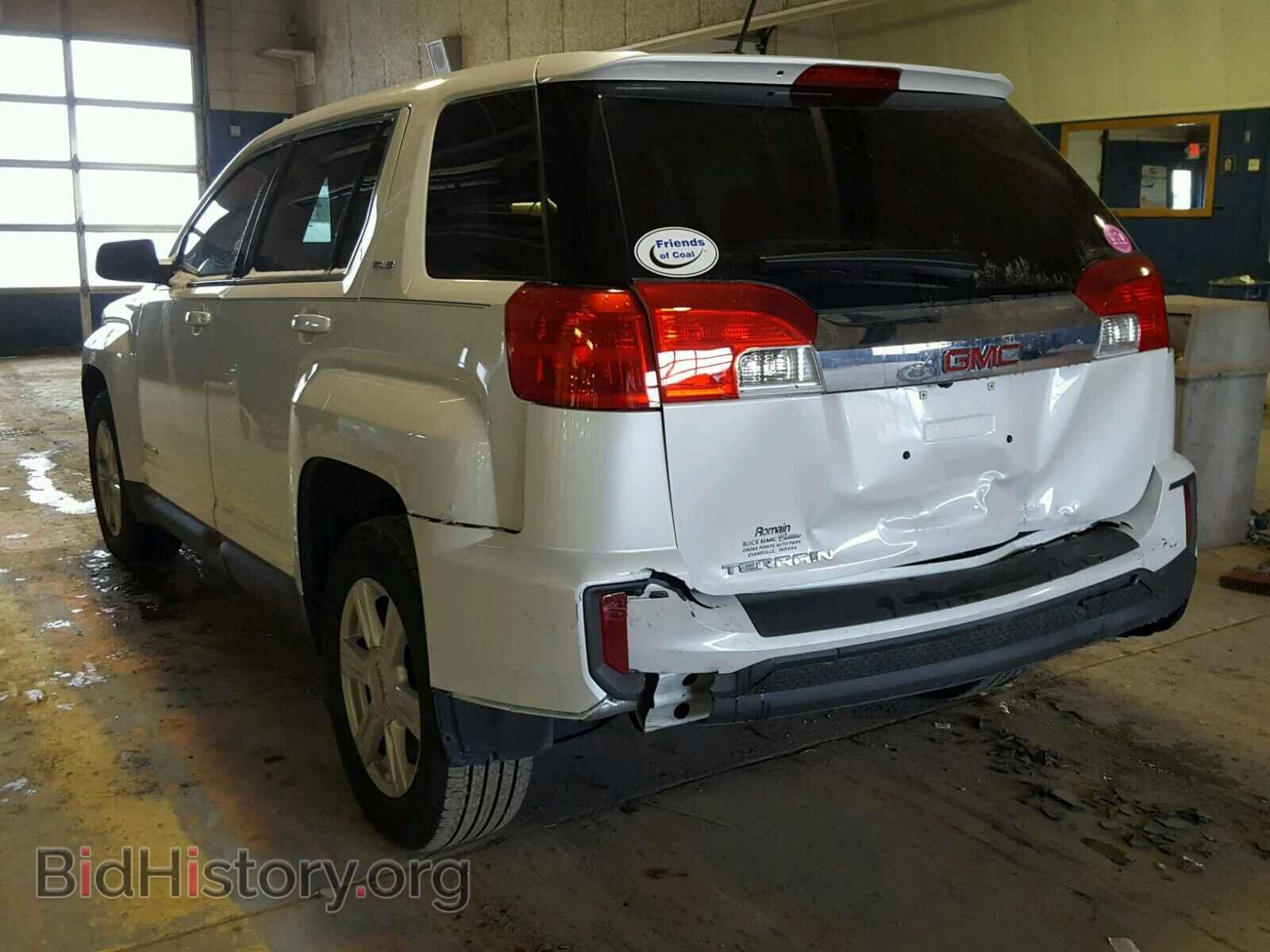 2016 GMC TERRAIN - VIN: 2GKALMEK3G6344537 - Фото 3