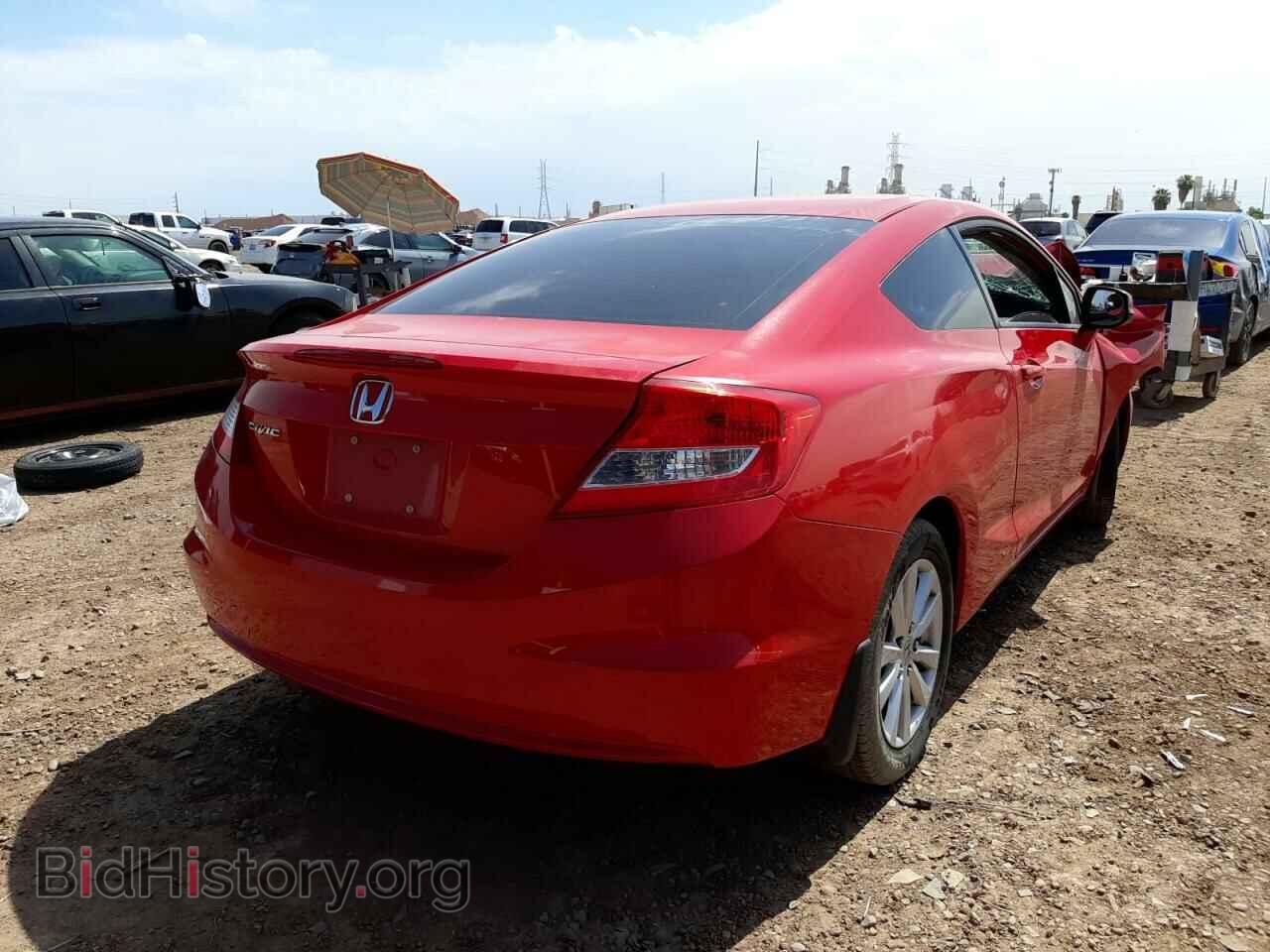 2012 HONDA CIVIC - VIN: 2HGFG3B83CH502125 - Фото 4