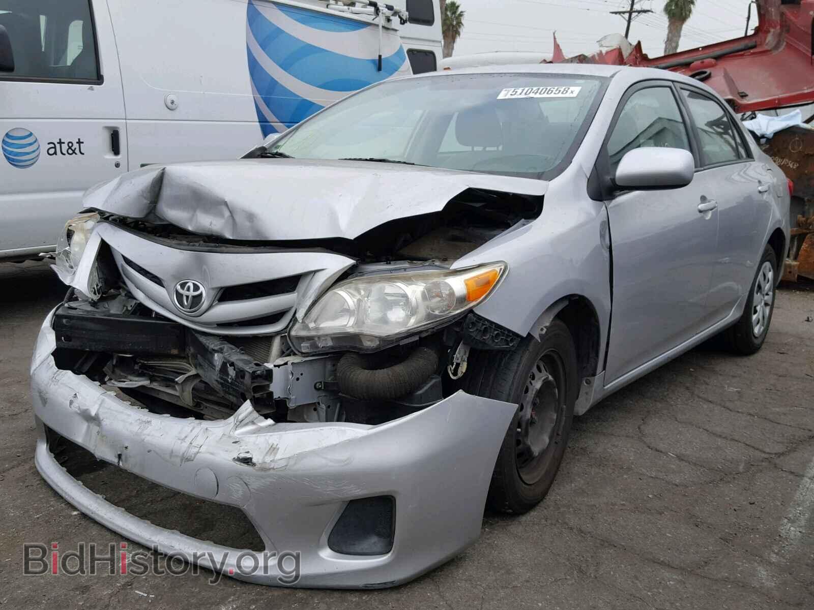 2011 TOYOTA COROLLA BA - VIN: 2T1BU4EE2BC548406 - Фото 2