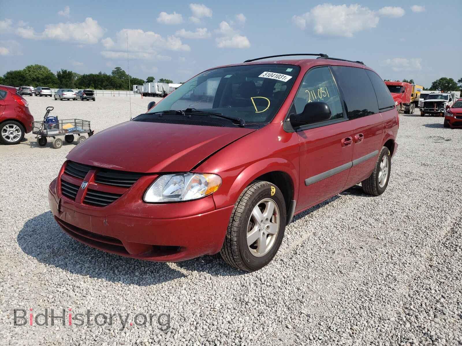 2006 DODGE CARAVAN - VIN: 1D4GP45R36B748220 - Фото 2