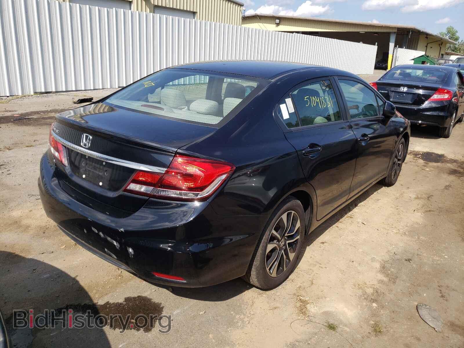 2013 HONDA CIVIC - VIN: 2HGFB2F87DH533169 - Фото 4