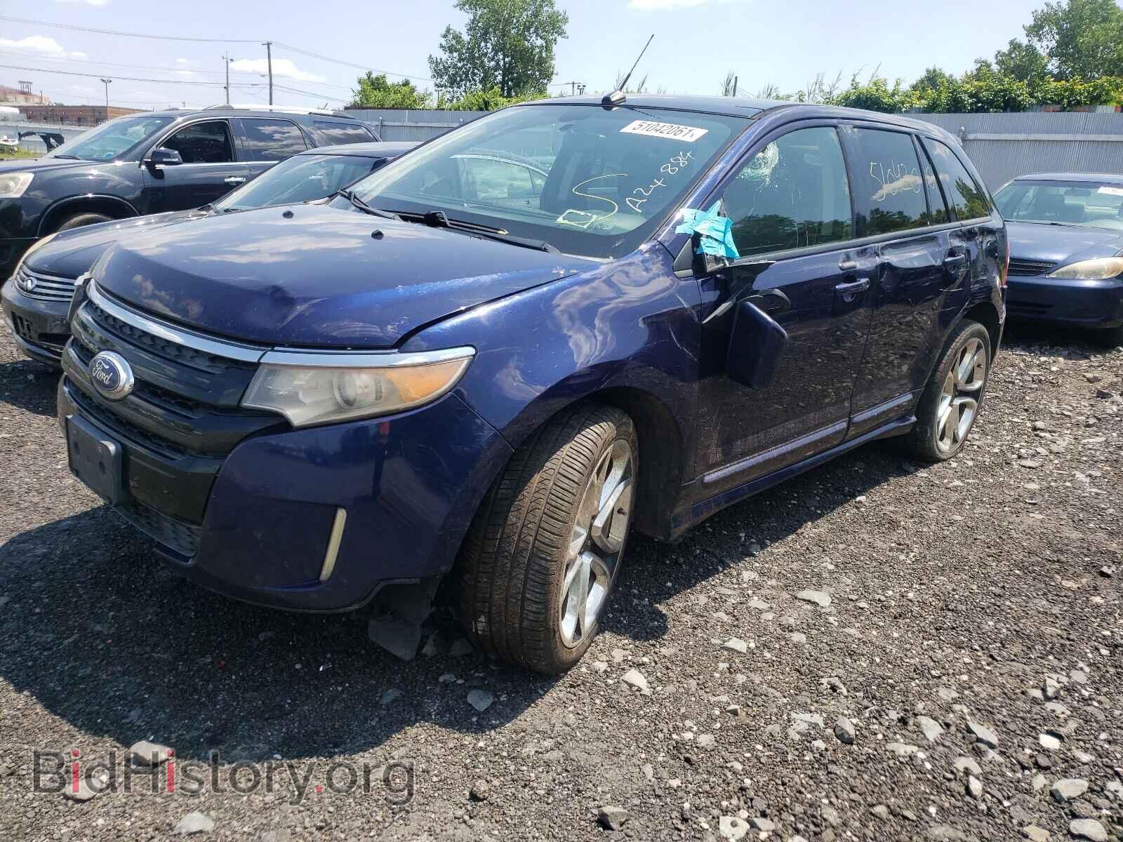 2011 FORD EDGE - VIN: 2FMDK3AK3BBA24884 - Фото 2