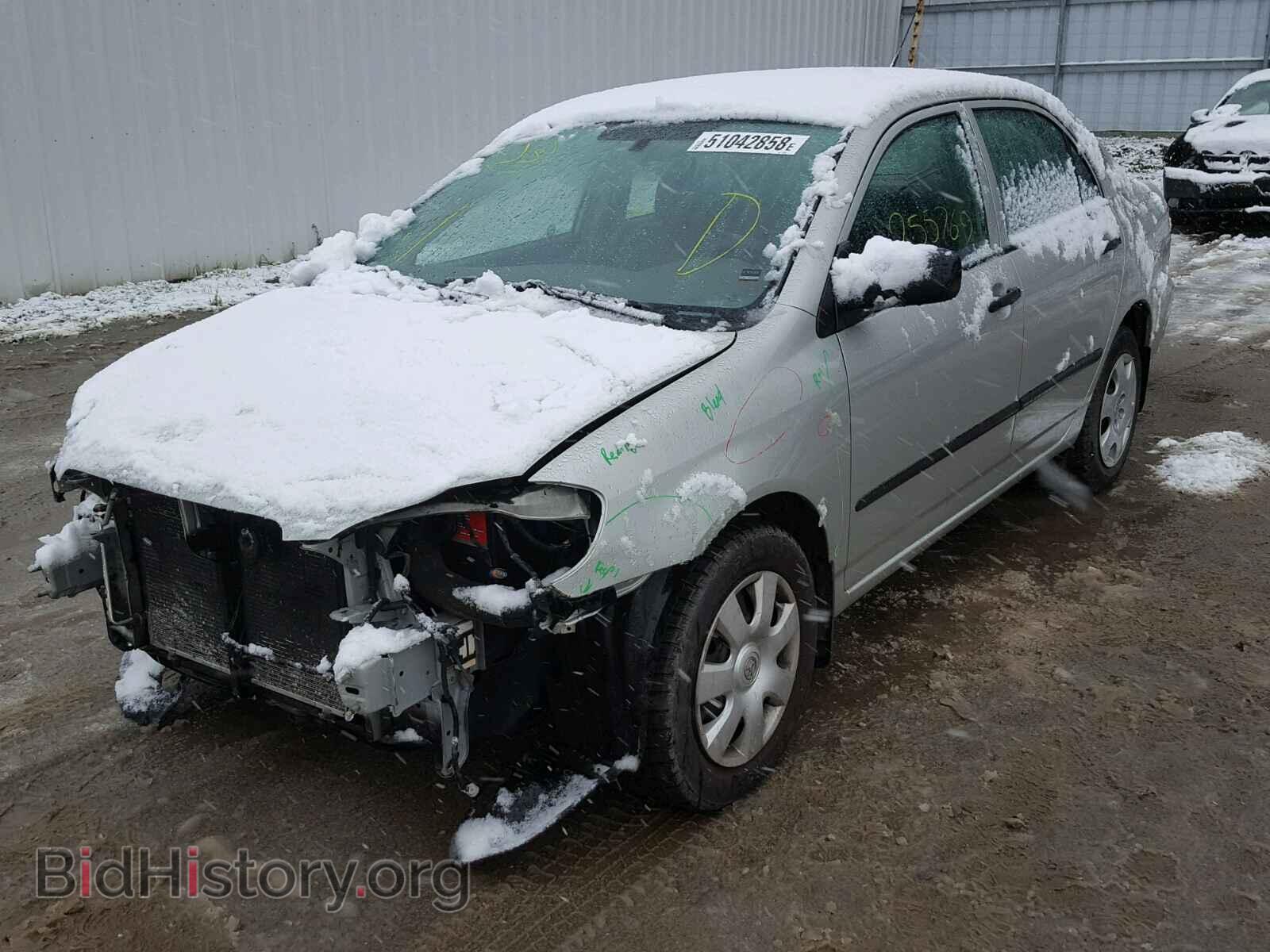 2003 TOYOTA COROLLA - VIN: 2T1BR32EX3C767910 - Фото 2