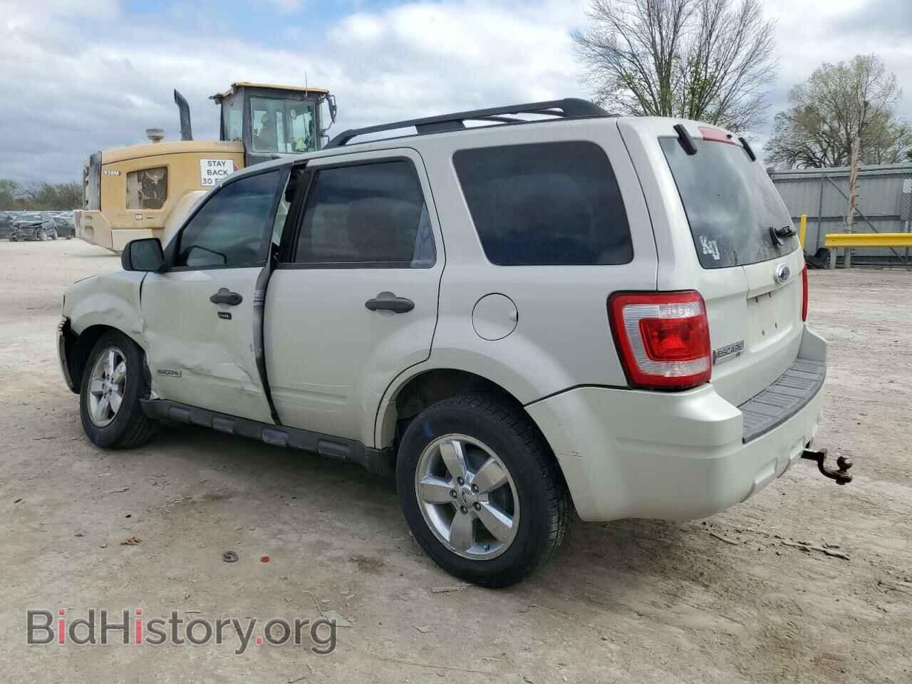 2008 FORD ESCAPE - VIN: 1FMCU03128KD08434 - Фото 2