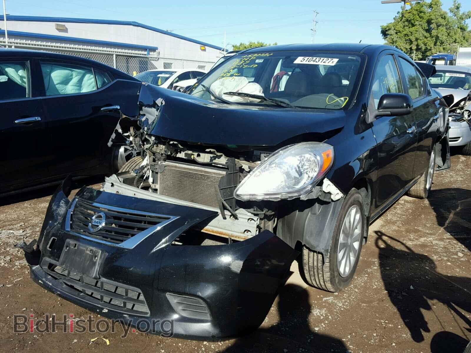 2012 NISSAN VERSA - VIN: 3N1CN7AP5CL843379 - Фото 2