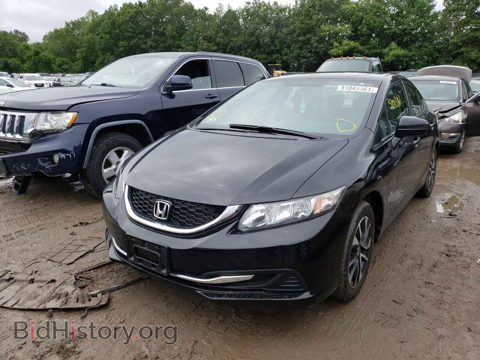 2014 HONDA CIVIC - VIN: 2HGFB2F83EH556031 - Фото 2