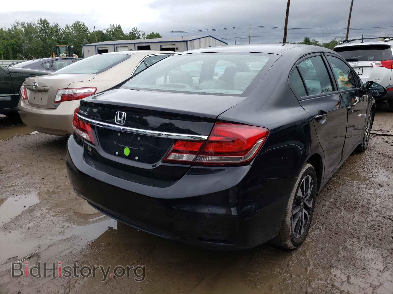 2014 HONDA CIVIC - VIN: 2HGFB2F83EH556031 - Фото 4
