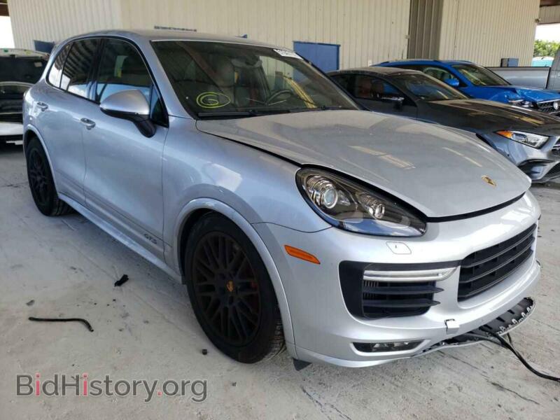 2016 Porsche CAYENNE CAYENNE GT (VIN WP1AD2A22GLA72376) — photo 1 of 10, Copart, damage: front end