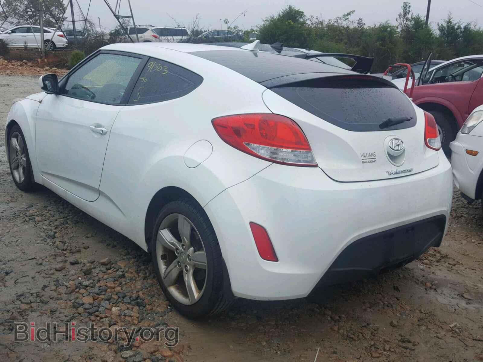 2012 HYUNDAI VELOSTER - VIN: KMHTC6AD3CU043250 - Фото 3