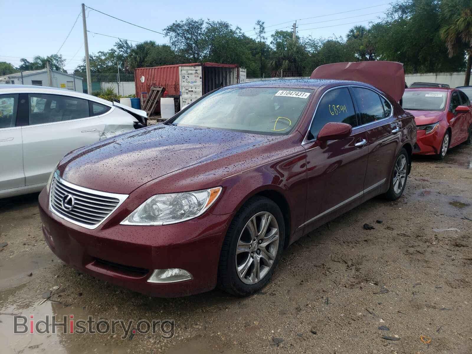 2007 LEXUS LS460 - VIN: JTHBL46FX75043436 - Фото 2