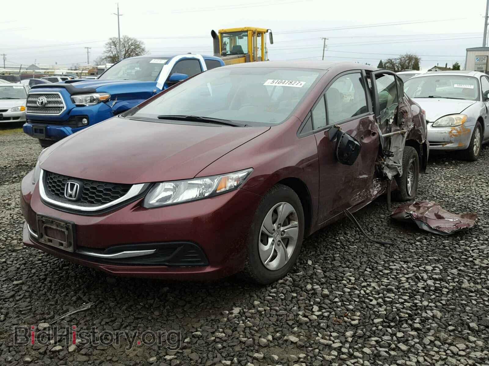 2013 HONDA CIVIC - VIN: 19XFB2F58DE220874 - Фото 2