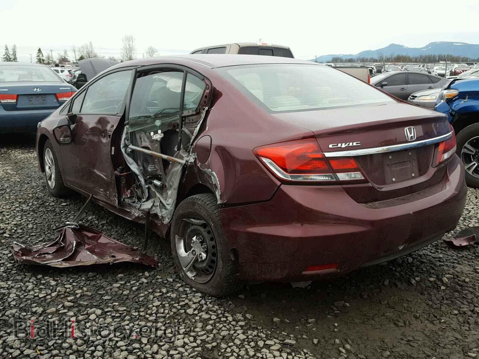 2013 HONDA CIVIC - VIN: 19XFB2F58DE220874 - Фото 3