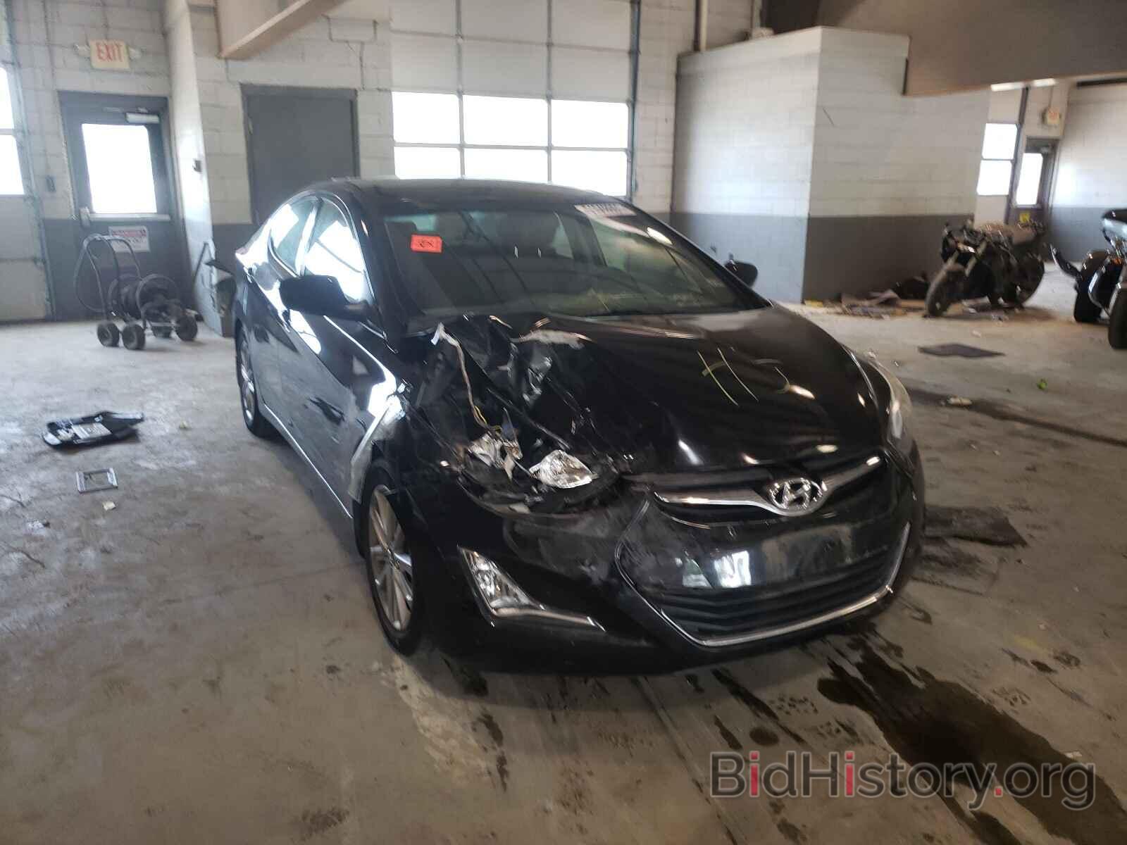 Photo KMHDH4AE7EU107702 - HYUNDAI ELANTRA 2014