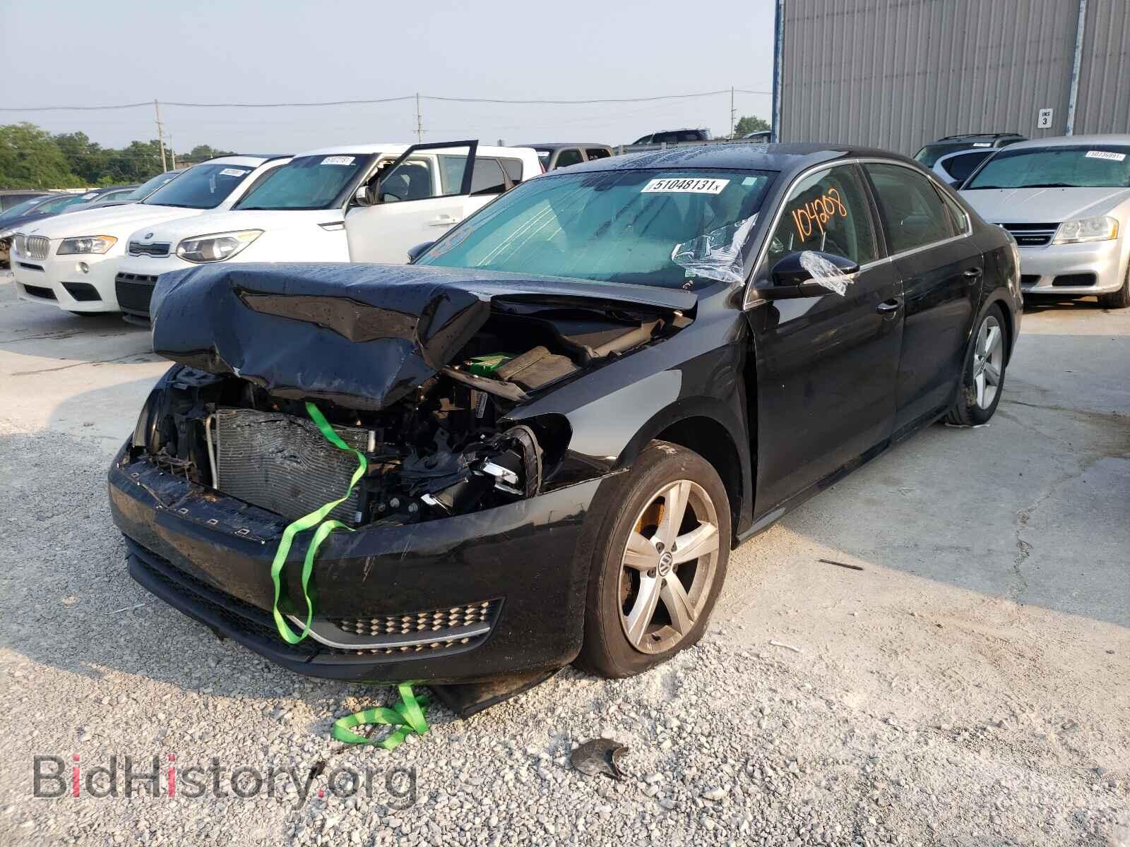 2012 VOLKSWAGEN PASSAT - VIN: 1VWBP7A32CC003598 - Фото 2