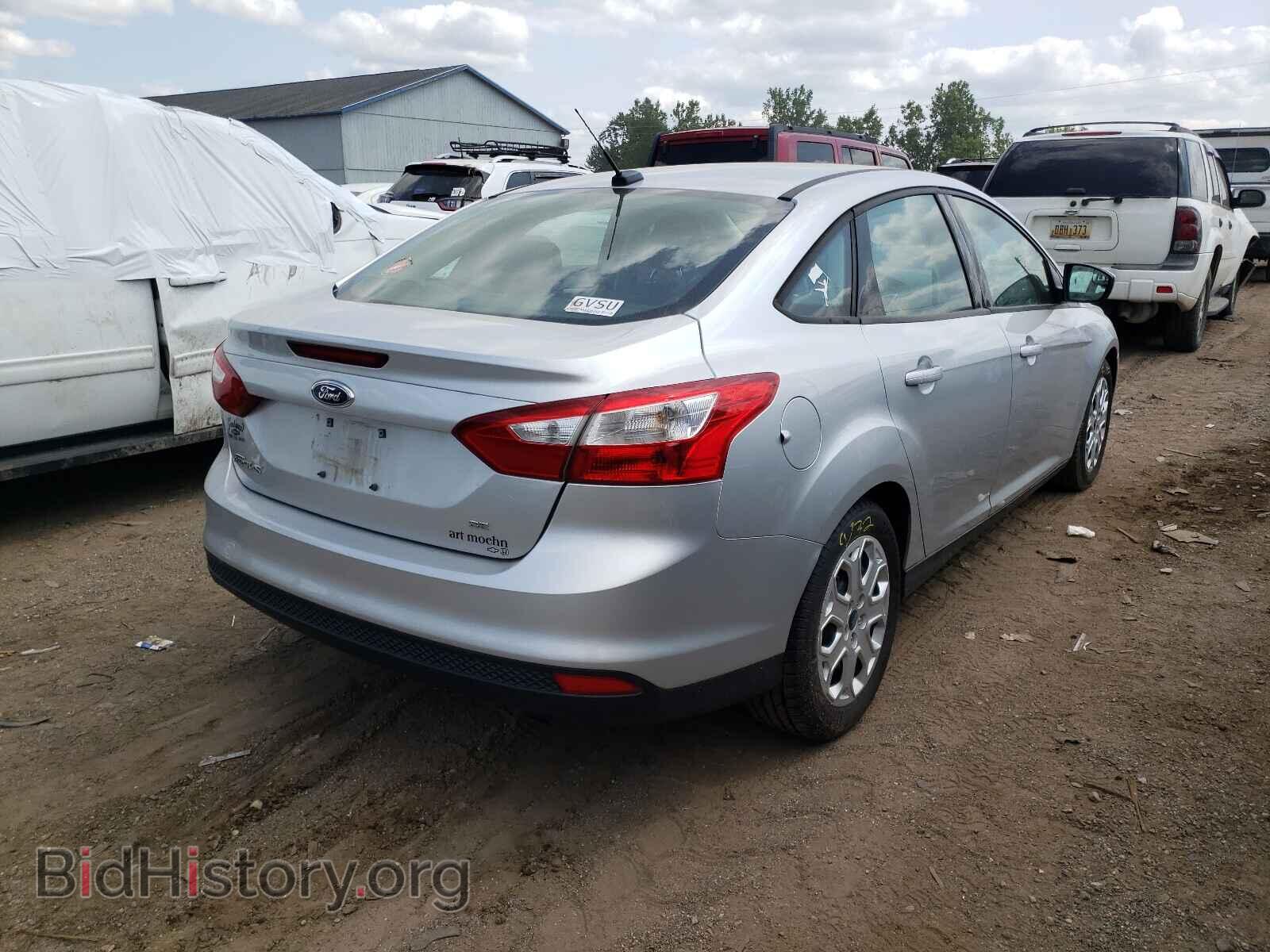 2012 FORD FOCUS - VIN: 1FAHP3F22CL347170 - Фото 4