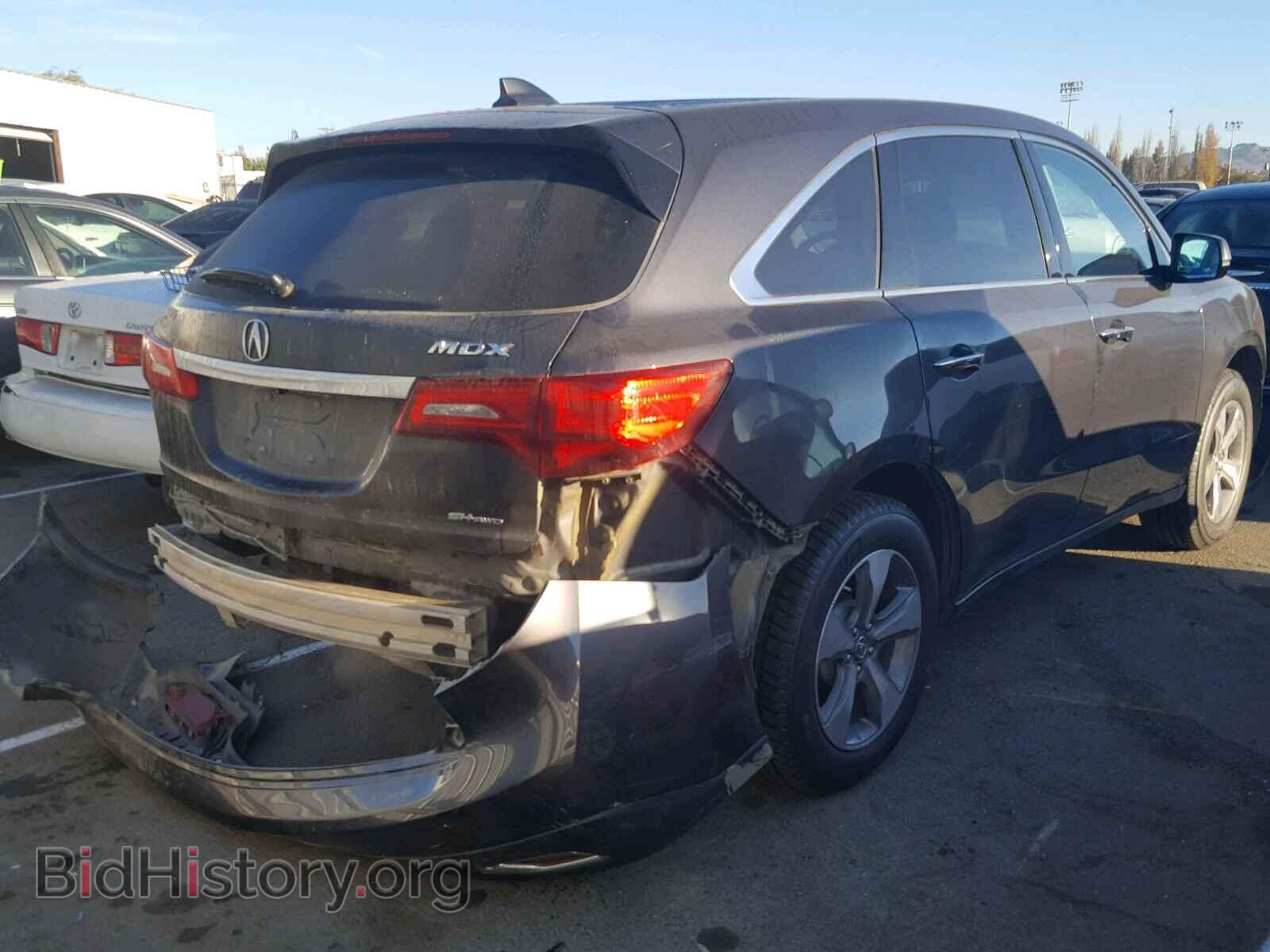 2014 ACURA MDX - VIN: 5FRYD4H25EB022863 - Фото 4