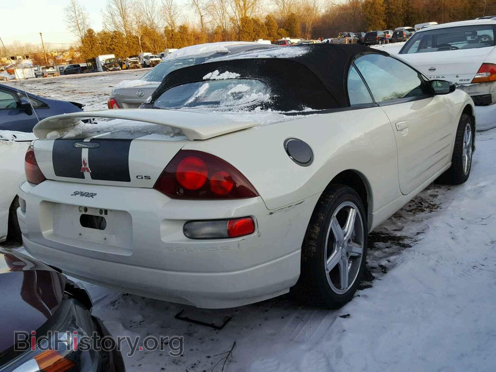 2001 MITSUBISHI ECLIPSE - VIN: 4A3AE35G51E002132 - Фото 4
