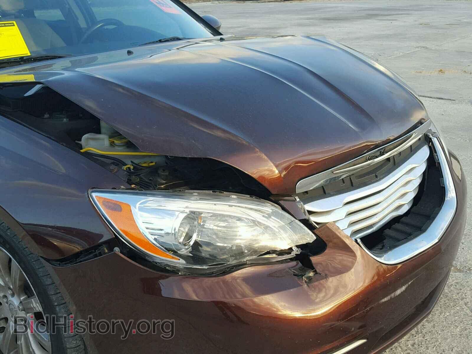 2013 CHRYSLER 200 - VIN: 1C3CCBBB3DN706231 - Фото 9