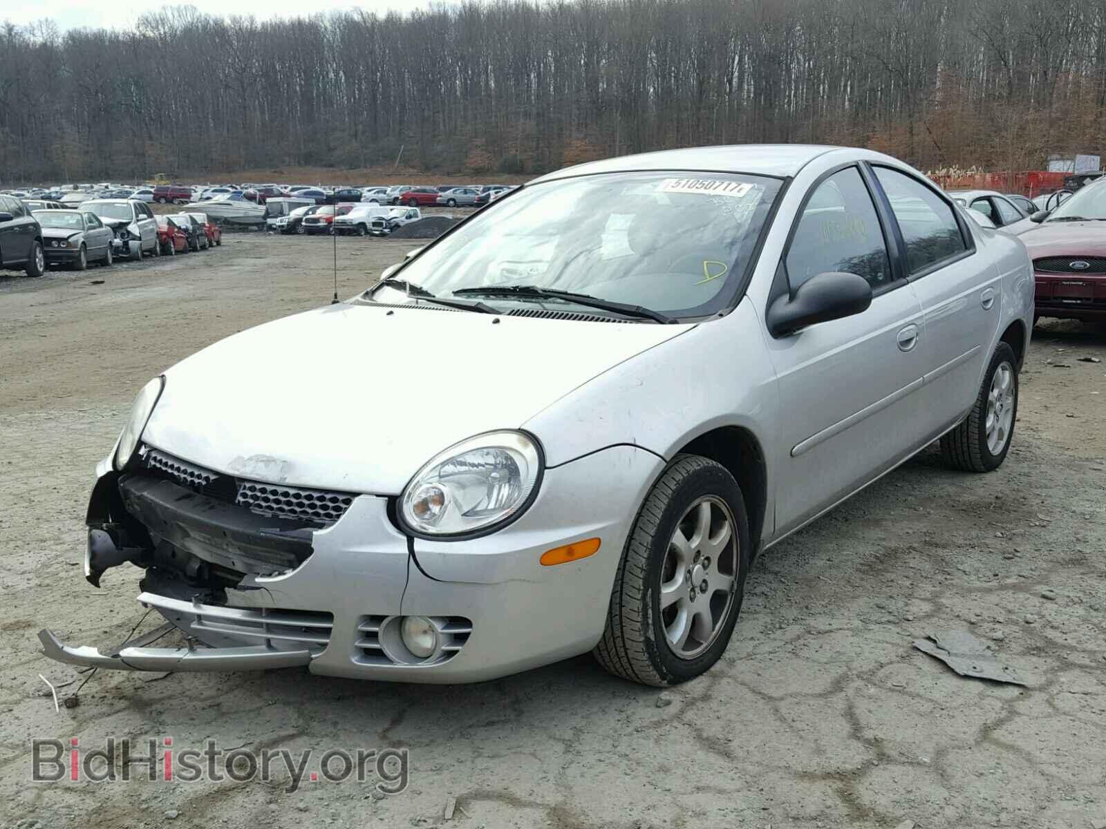 2005 DODGE NEON - VIN: 1B3ES56C35D263664 - Фото 2