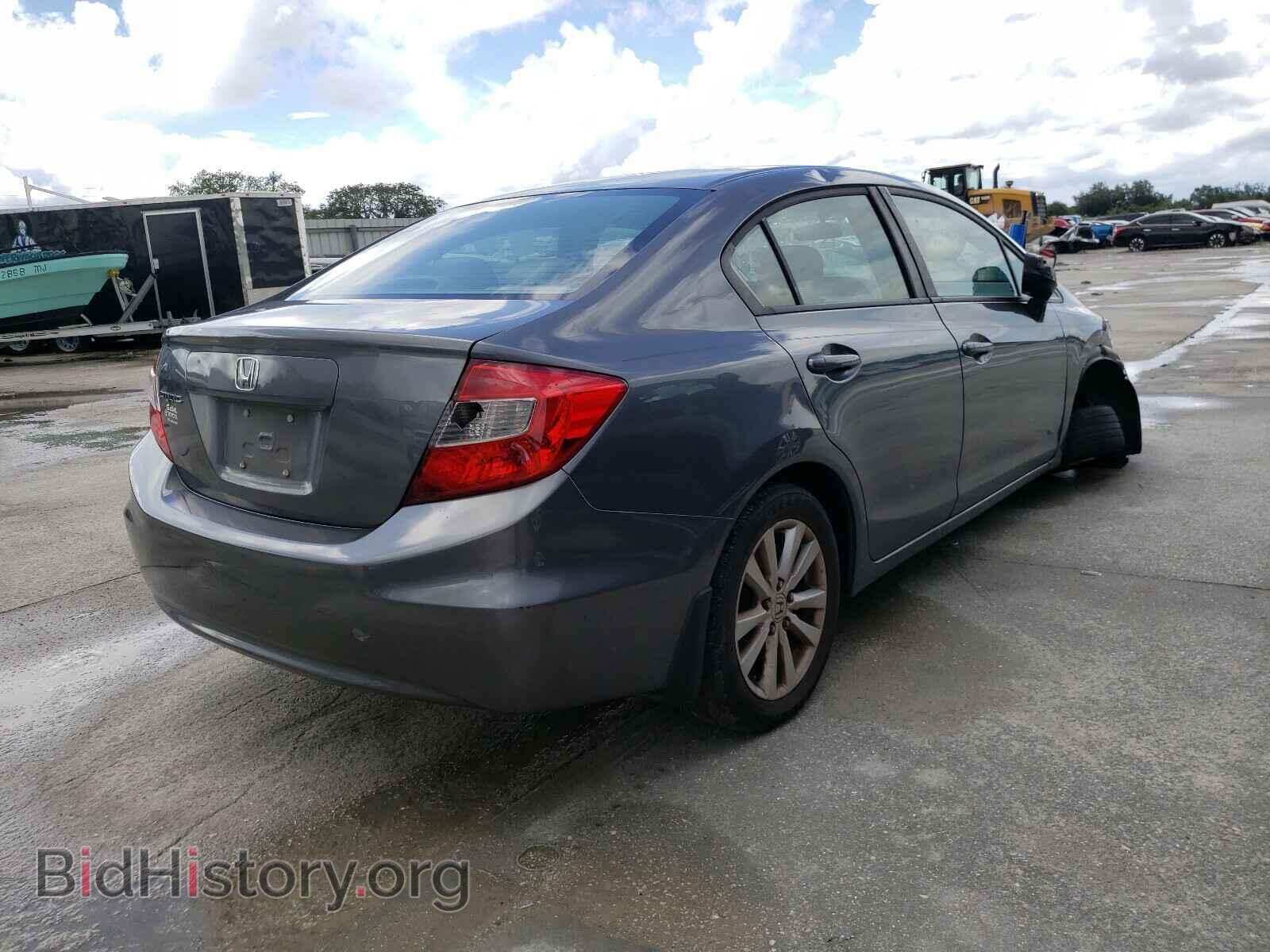 2012 HONDA CIVIC - VIN: 19XFB2F81CE109219 - Фото 4
