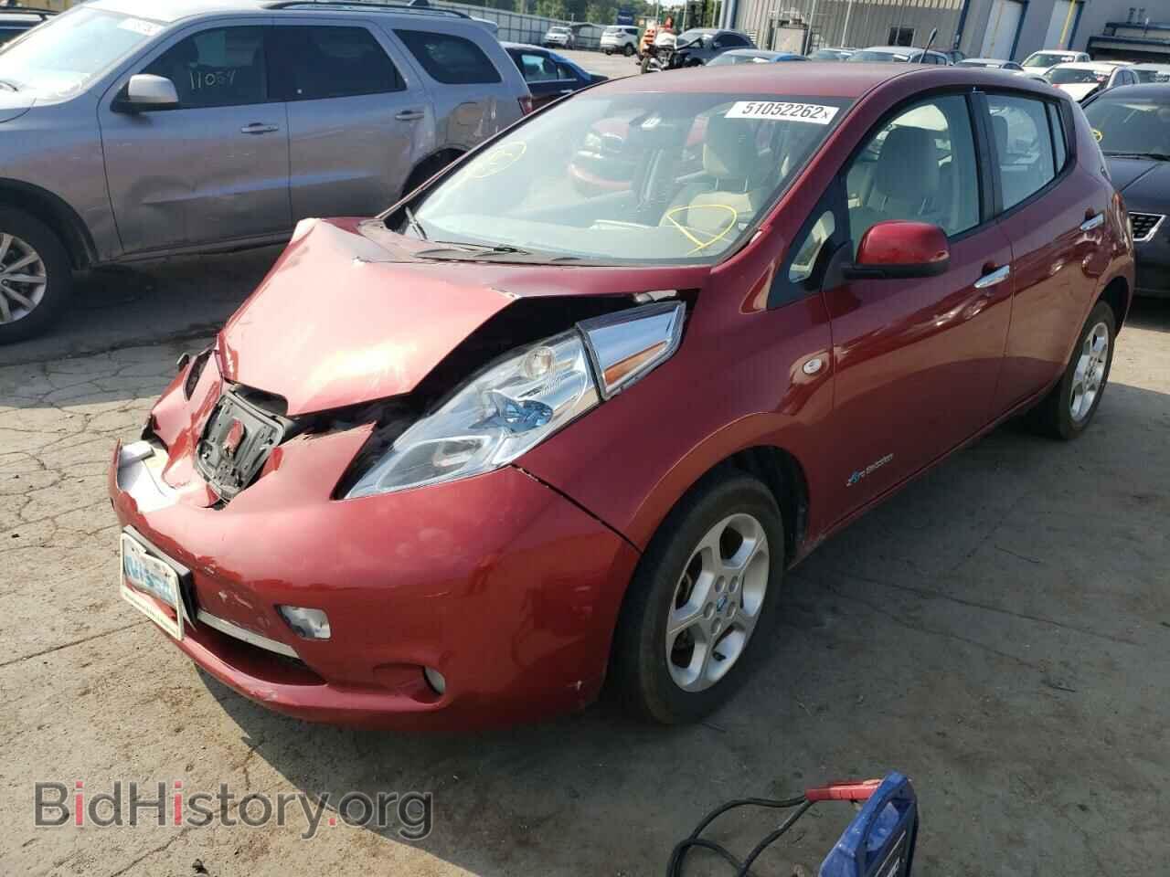 2012 NISSAN LEAF - VIN: JN1AZ0CP3CT025337 - Фото 2