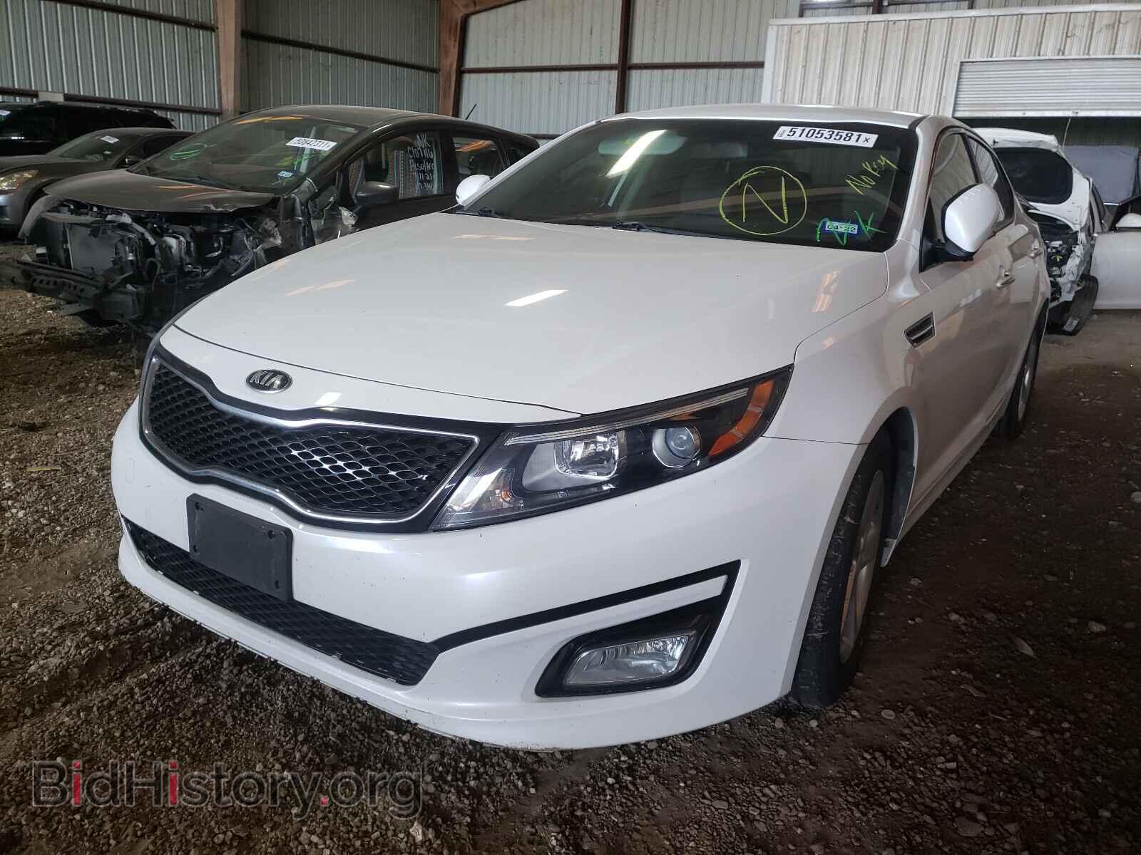 2015 KIA OPTIMA - VIN: KNAGM4A79F5612213 - Фото 2