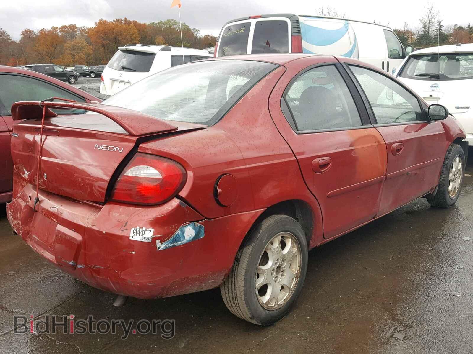 2005 DODGE NEON - VIN: 1B3ES56C45D157756 - Фото 4