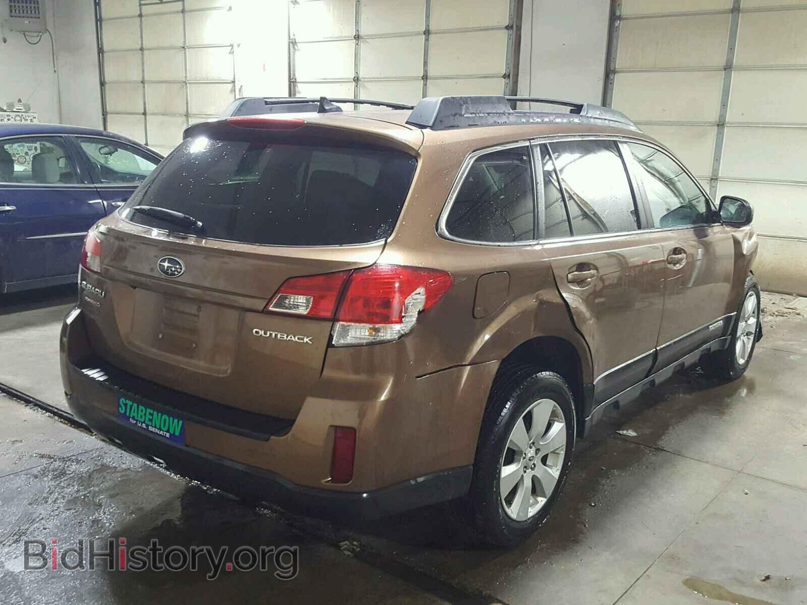 2011 SUBARU OUTBACK - VIN: 4S4BRCKC8B3441346 - Фото 4